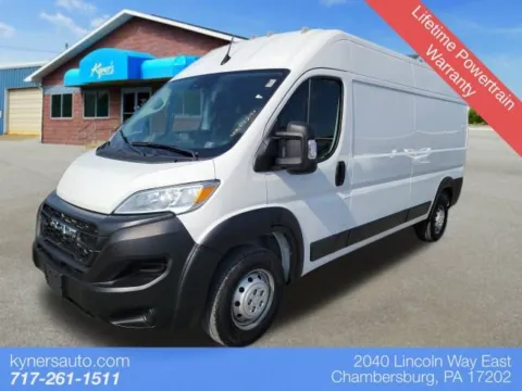 White 2023 Ram ProMaster 2500 High Roof for sale in Chambersburg, PA