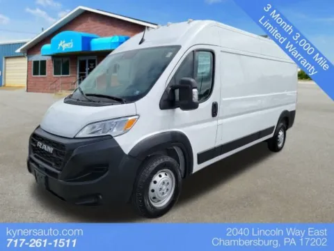 White 2023 Ram ProMaster 2500 High Roof for sale in Chambersburg, PA