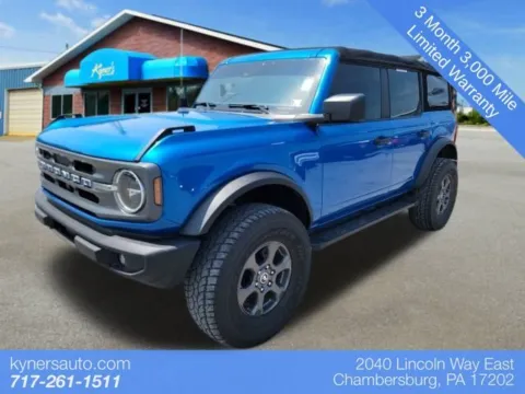 Blue 2021 Ford Bronco Big Bend for sale in Chambersburg, PA