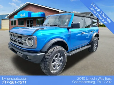 Blue 2021 Ford Bronco Big Bend for sale in Chambersburg, PA