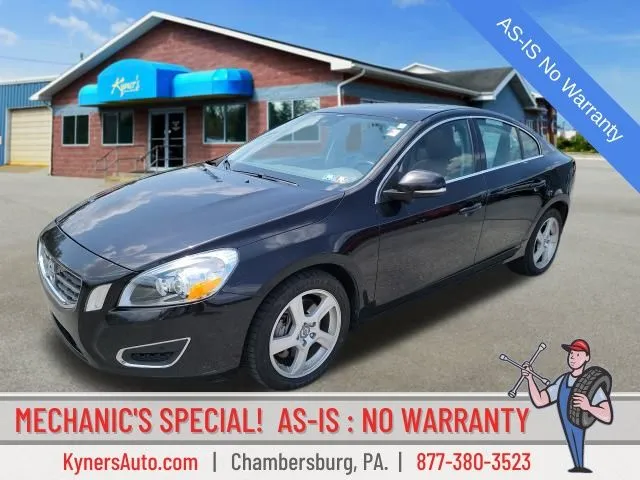 Black 2013 Volvo S60 T5 for sale in Chambersburg, PA