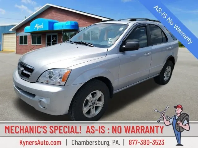 Silver 2004 Kia Sorento LX for sale in Chambersburg, PA
