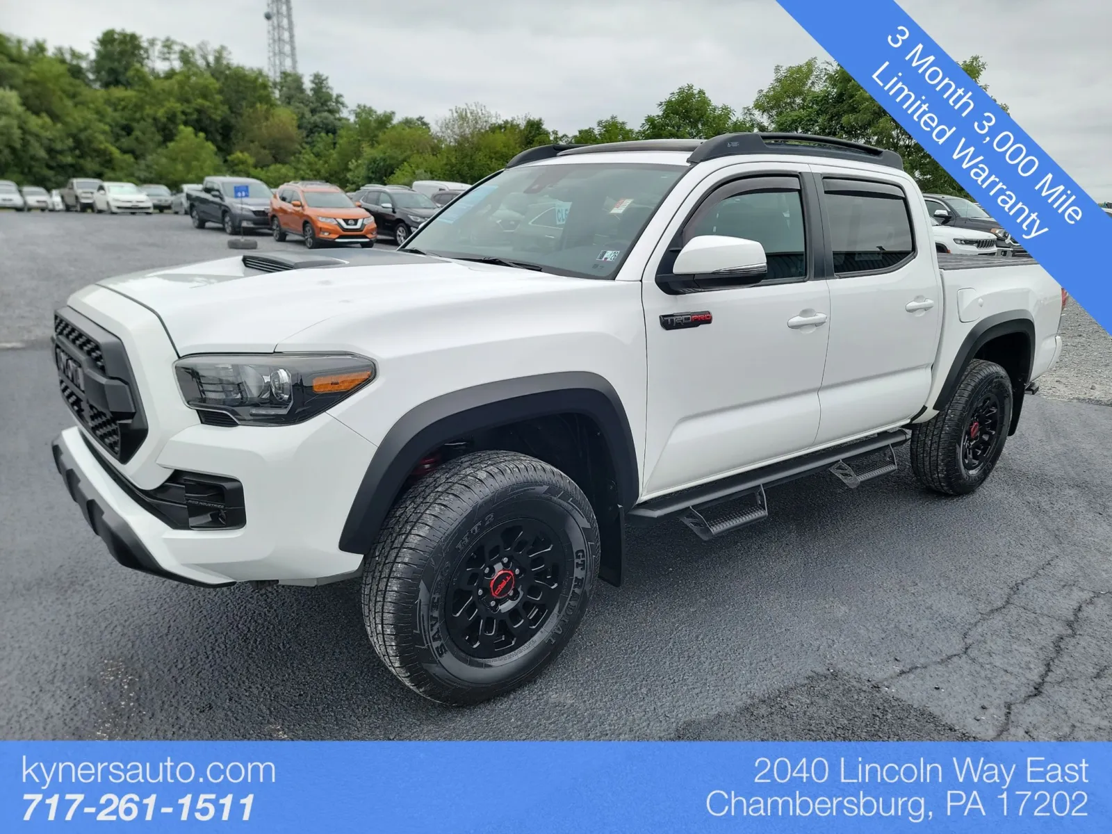White 2019 Toyota Tacoma TRD Pro for sale in Chambersburg, PA