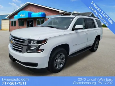 White 2018 Chevrolet Tahoe LS for sale in Chambersburg, PA