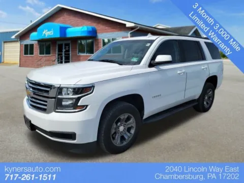 White 2018 Chevrolet Tahoe LS for sale in Chambersburg, PA