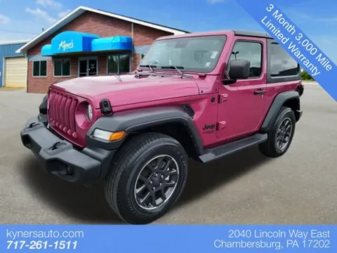 Unknown 2021 Jeep Wrangler Sport S for sale in Chambersburg, PA