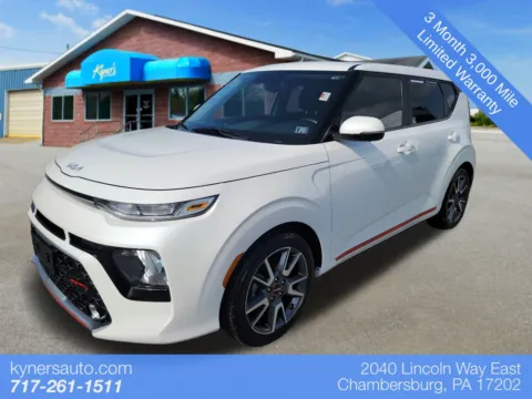 White 2022 Kia Soul GT-Line for sale in Chambersburg, PA