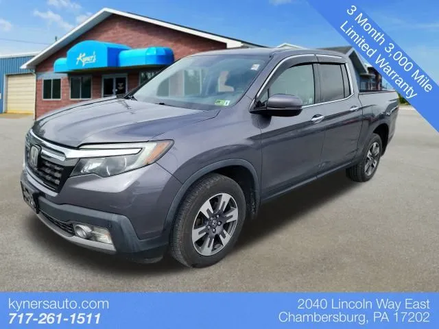 Gray 2018 Honda Ridgeline RTL-E for sale in Chambersburg, PA