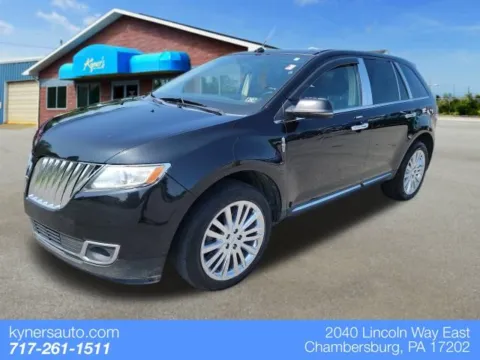 Black 2013 Lincoln MKX for sale in Chambersburg, PA