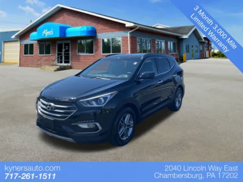 Black 2017 Hyundai Santa Fe Sport 2.4 Base for sale in Chambersburg, PA