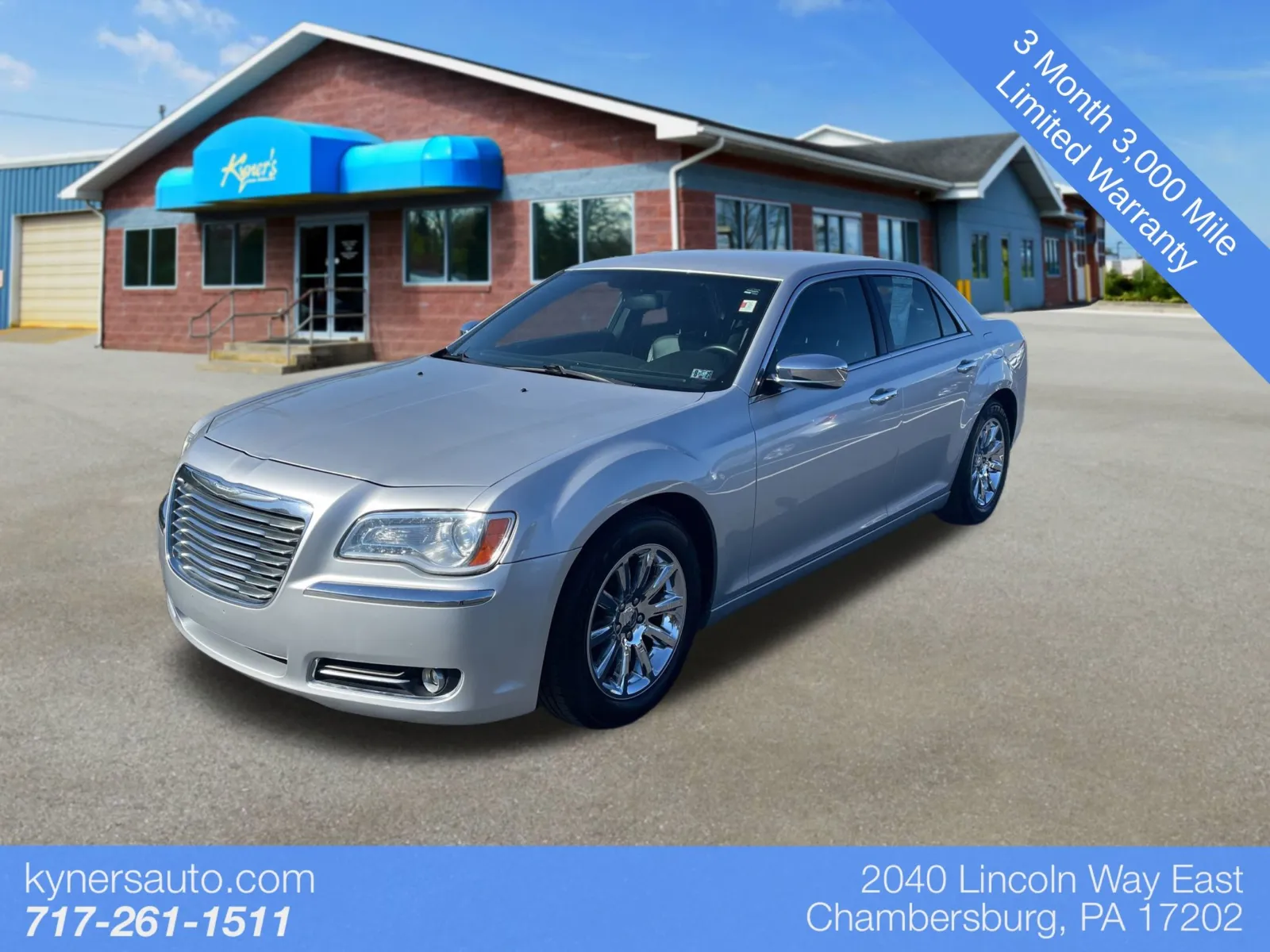 Silver 2012 Chrysler 300 Limited for sale in Chambersburg, PA
