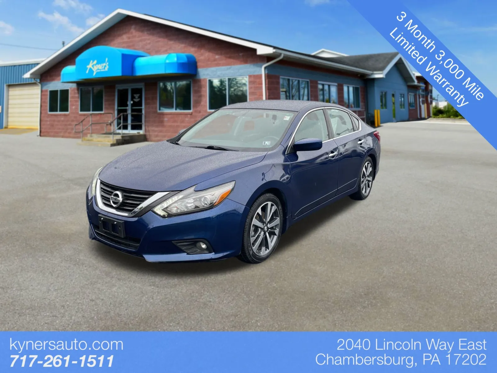 2017 Nissan Altima 2.5 SR for sale in Chambersburg, PA