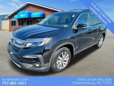 Black 2021 Honda Pilot EX-L for sale in Chambersburg, PA