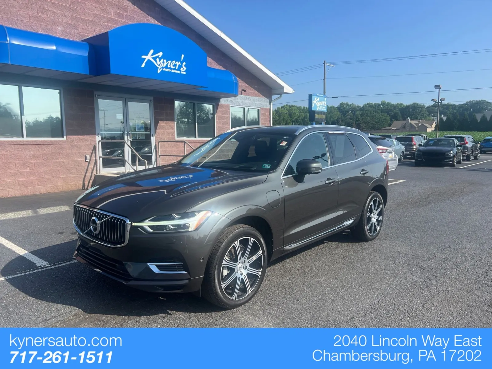 Gray 2019 Volvo XC60 Hybrid T8 Inscription for sale in Chambersburg, PA