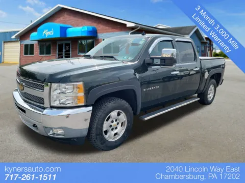 Green 2013 Chevrolet Silverado 1500 LT for sale in Chambersburg, PA