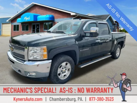 Green 2013 Chevrolet Silverado 1500 LT for sale in Chambersburg, PA