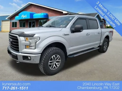 Silver 2016 Ford F-150 XLT for sale in Chambersburg, PA