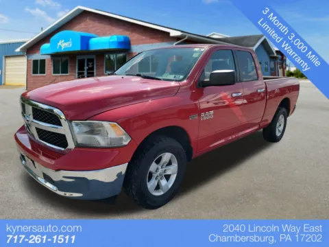 Red 2014 Ram 1500 for sale in Chambersburg, PA