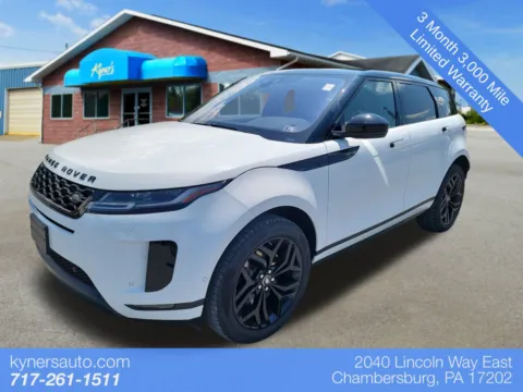 Black 2020 Land Rover Range Rover Evoque SE for sale in Chambersburg, PA