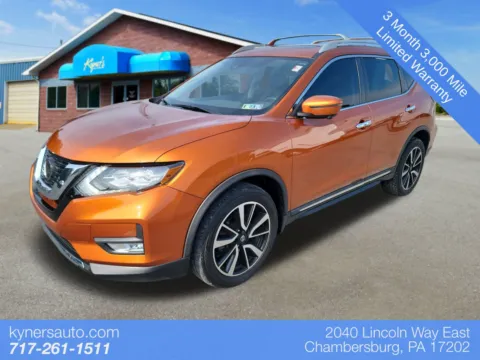 Orange 2020 Nissan Rogue SL for sale in Chambersburg, PA