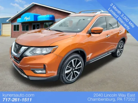 Orange 2020 Nissan Rogue SL for sale in Chambersburg, PA