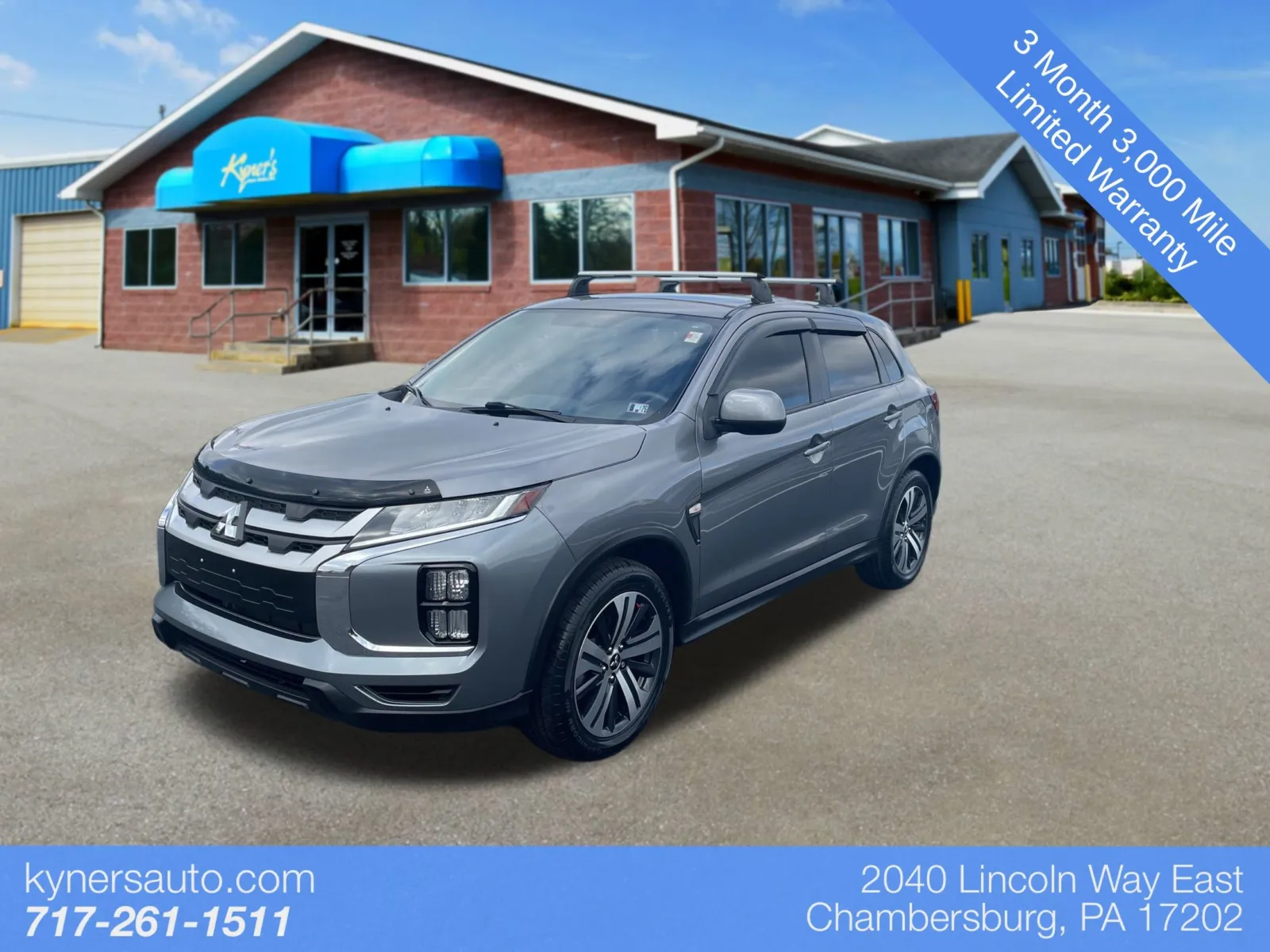 Silver 2020 Mitsubishi Outlander Sport 2.0 BE for sale in Chambersburg, PA