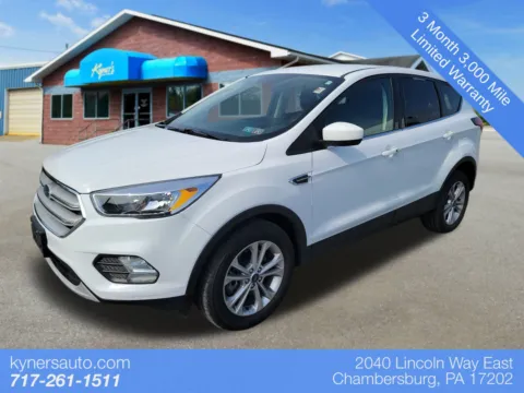 White 2019 Ford Escape SE for sale in Chambersburg, PA