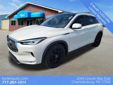 Red 2019 INFINITI QX50 for sale in Chambersburg, PA
