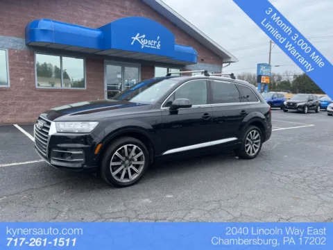 Black 2019 Audi Q7 55 Prestige for sale in Chambersburg, PA