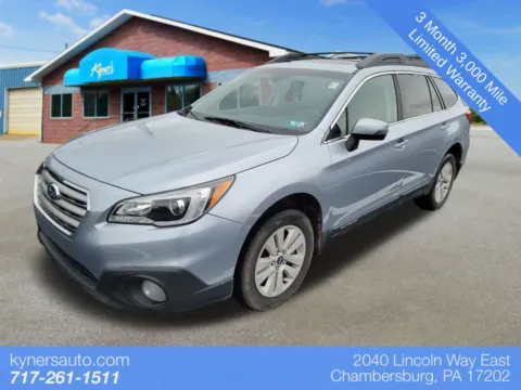 Silver 2017 Subaru Outback 2.5i Premium for sale in Chambersburg, PA
