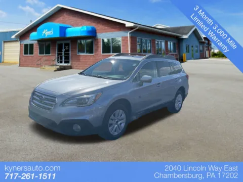 Silver 2017 Subaru Outback 2.5i Premium for sale in Chambersburg, PA