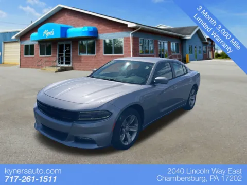 Silver 2016 Dodge Charger SXT for sale in Chambersburg, PA