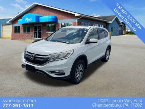 White 2015 Honda CR-V EX for sale in Chambersburg, PA