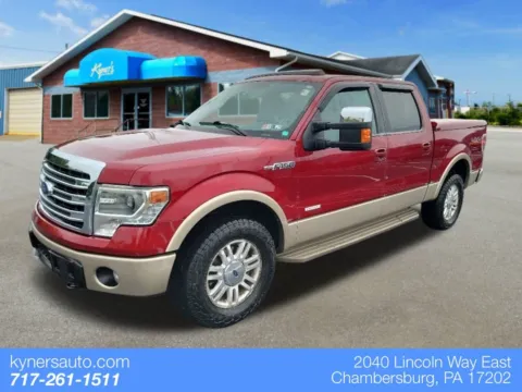 Red 2014 Ford F-150 Lariat for sale in Chambersburg, PA