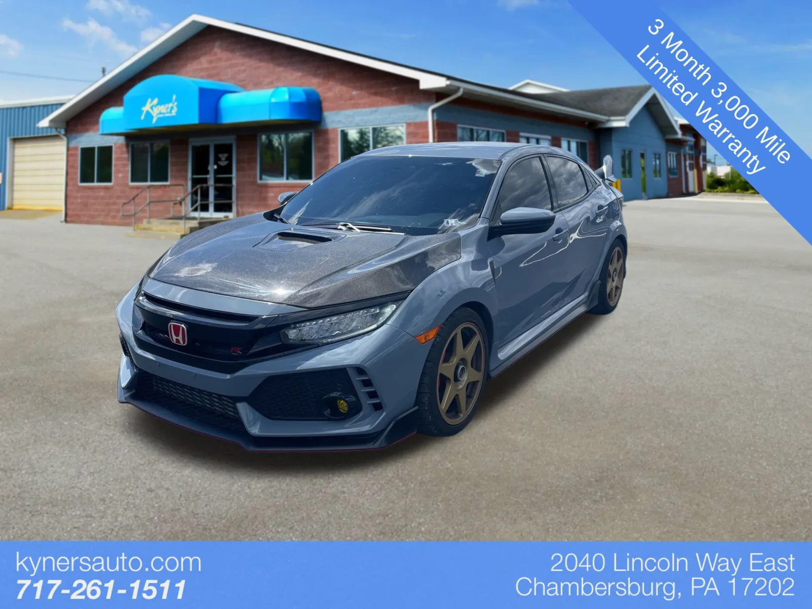 Used 2019 Honda Civic Type R Touring for sale in Chambersburg, PA