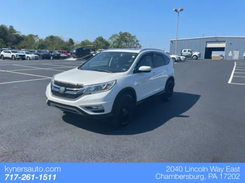 White 2016 Honda CR-V Touring for sale in Chambersburg, PA