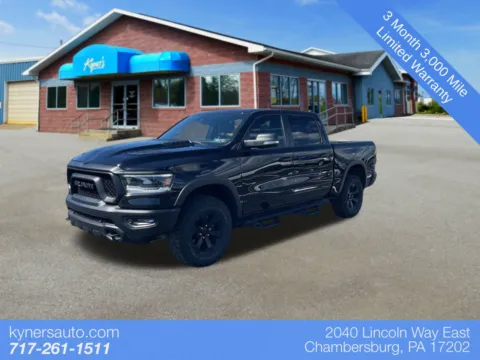 Black 2021 Ram 1500 Rebel for sale in Chambersburg, PA