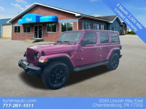 Unknown 2022 Jeep Wrangler Unlimited Sahara Altitude for sale in Chambersburg, PA