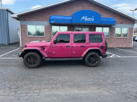 Another view of 2022 Jeep Wrangler Unlimited Sahara Altitude for sale in Chambersburg, PA at Kyner's Auto Sales, Inc.
