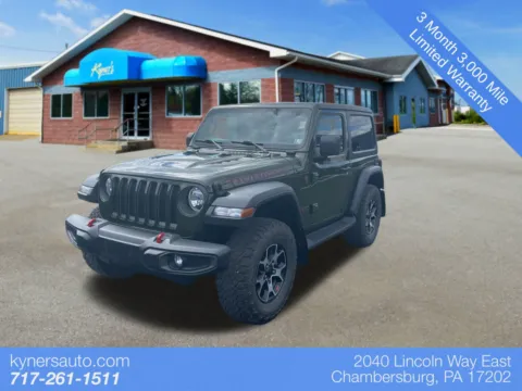 Green 2021 Jeep Wrangler Rubicon for sale in Chambersburg, PA