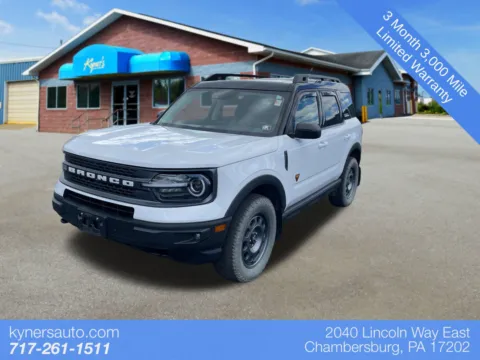 White 2021 Ford Bronco Sport Badlands for sale in Chambersburg, PA