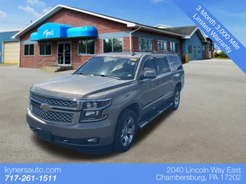 Gray 2017 Chevrolet Suburban LT for sale in Chambersburg, PA