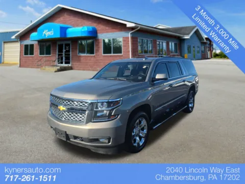 Gray 2017 Chevrolet Suburban LT for sale in Chambersburg, PA
