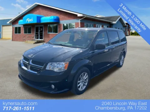 Black 2018 Dodge Grand Caravan SXT for sale in Chambersburg, PA