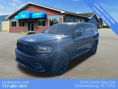 Black 2017 Dodge Durango GT for sale in Chambersburg, PA