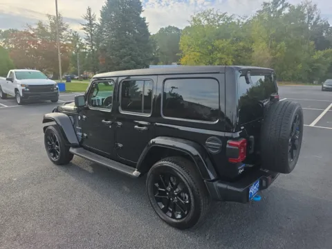 Another view of 2022 Jeep Wrangler Unlimited Sahara 4xe for sale in Chambersburg, PA at Kyner's Auto Sales, Inc.