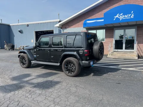 Another view of 2022 Jeep Wrangler Unlimited Sahara 4xe for sale in Chambersburg, PA at Kyner's Auto Sales, Inc.