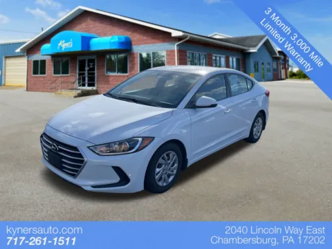 White 2018 Hyundai Elantra SE for sale in Chambersburg, PA