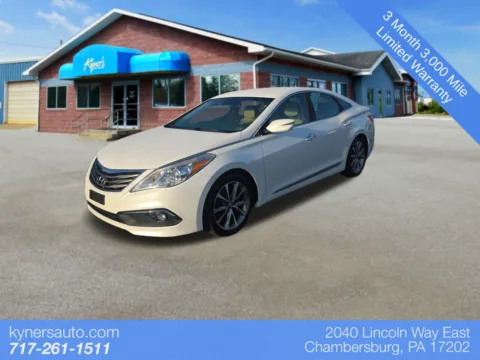 White 2015 Hyundai Azera for sale in Chambersburg, PA