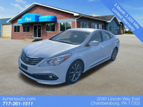 White 2015 Hyundai Azera for sale in Chambersburg, PA